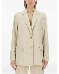 Helmut Lang - Blazer À Simple Boutonnage - Lyst