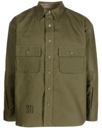 READYMADE - Logo-Print Cargo Shirt - Lyst
