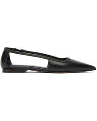Brunello Cucinelli - Monili-trim Cut-out Ballerina Shoes - Lyst