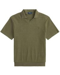 Polo Ralph Lauren - Pointelle-Ribbed Polo Shirt - Lyst