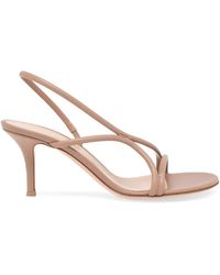 Gianvito Rossi - Ellis スリングバック レザーサンダル - Lyst