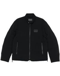 Emporio Armani - ロゴパッチ ジャケット - Lyst
