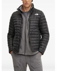 The North Face - Logo Quilted Jacket - Lyst