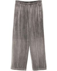 Alexander Wang - Crystal-Embellished Track Pants - Lyst