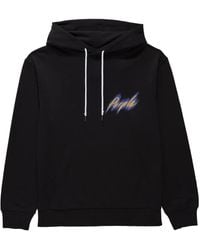 Purple Brand - Logo-Print Cotton Hoodie - Lyst