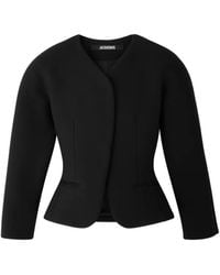 Jacquemus - La Petite Veste Ovalo Blazer Jacket - Lyst