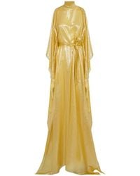 ‎Taller Marmo - Nevada Belted Maxi Kaftan Dress - Lyst