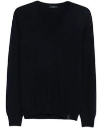 Fay - Jersey De Lana Con Cuello En V - Lyst