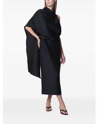 Rohe - Vestido Midi Drapeado Con Espalda Descubierta - Lyst