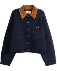 Barbour - Alverstone Knitted Cardigan - Lyst