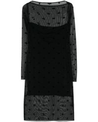 Givenchy - 4g Semi-sheer Midi Dress - Lyst