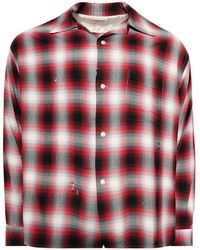 SAINT Mxxxxxx - Check-Print Shirt - Lyst