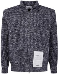 Ballantyne - Full-Zip Raw Diamond Cardigan - Lyst