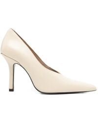 Patrizia Pepe - Leather Heeled Pumps - Lyst