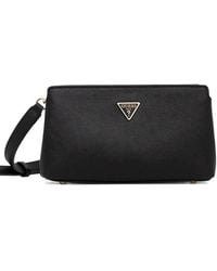 Guess - Satchel-Tasche mit Logo-Schild - Lyst