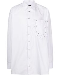 WEINSANTO - Studded Cotton Shirt - Lyst
