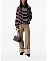 Marc O' Polo - Striped Long-Sleeve Polo Shirt - Lyst