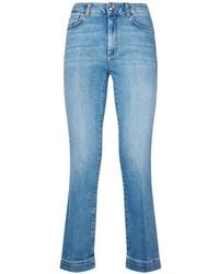 Sportmax - Washed Slim-Fit Jeans - Lyst