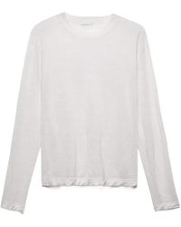 Prada - Pullover Aus Seide Und Leinen - Lyst