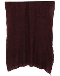 Faliero Sarti - Edel Raw-Edge Knitted Scarf - Lyst