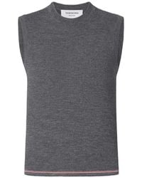 Thom Browne - Merino Wool Rwb Stripe Shell Top - Lyst