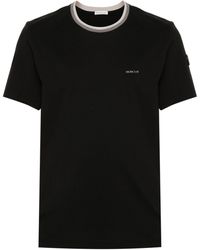 Moncler - T-shirt Met Logo-reliëf - Lyst