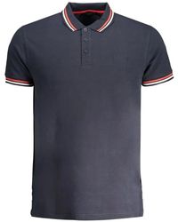 Roberto Cavalli - Tipped-Trim Polo Shirt - Lyst