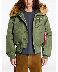 Alpha Industries - 45P Hooded Jacket - Lyst
