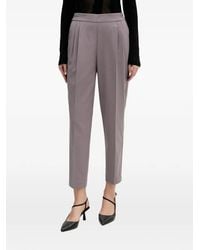 Sisley - Pleated Elasticated Trousers - Lyst