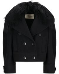 Blumarine - Double-Breasted Fastening Jacket - Lyst