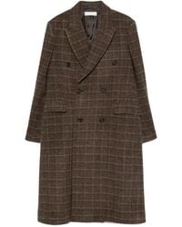Our Legacy - チェック ダブルコート - Lyst