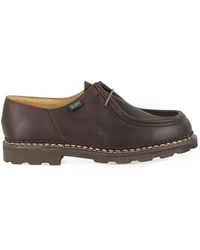 Paraboot - Michael Marche Ii Leather Boat Shoes - Lyst