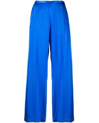 Forte Forte - Satin-finish Wide-leg Trousers - Lyst