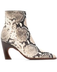 Chloé - Stiefeletten Mit Absatz 80Mm - Lyst