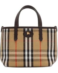 Burberry - Mn Reversible Tote - Lyst