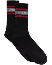 Ambush - Intarsia-logo Ankle Socks - Lyst