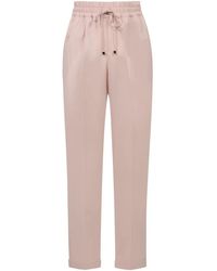 Kiton - Virgin Wool Straight-Leg Trousers - Lyst
