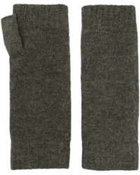 Farfetch Accessoires Handschuhe Fishermans ribbed cashmere gloves 