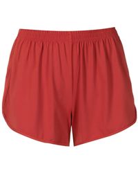 Lygia & Nanny - Lee Elasticated-Waist Mini Shorts - Lyst