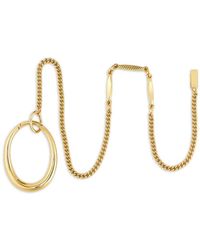 Tory Burch - Pierced Ring Mit Kette - Lyst
