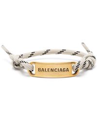Balenciaga - Plate Rope Bracelet - Lyst