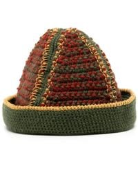 Nicholas Daley - Colour-blocked Crochet Beanie - Lyst