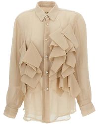 Comme des Garçons - Ruffled Shirt - Lyst