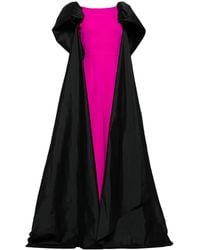 Saiid Kobeisy - Cape-Detail Wide-Leg Jumpsuit - Lyst