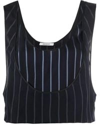 Gauchère - Mini Mirror Striped Tank Top - Lyst