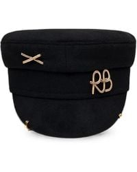 Ruslan Baginskiy - Piercing-Detail Baker Boy Cap - Lyst