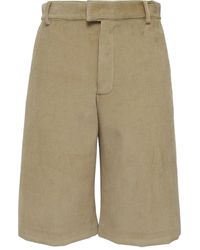 MSGM - Knee-Length Bermuda Shorts - Lyst