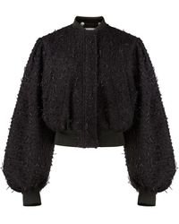 Nina Ricci - Cropped Bomberjack - Lyst