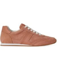 Ralph Lauren - Dani Suede Leather Sneakers - Lyst