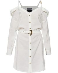 Versace Jeans Couture - Off-Shoulder Dress - Lyst